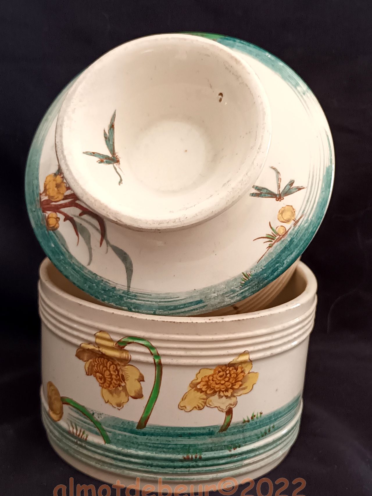 Assiette de dinette Lunéville modèle Granville jouet